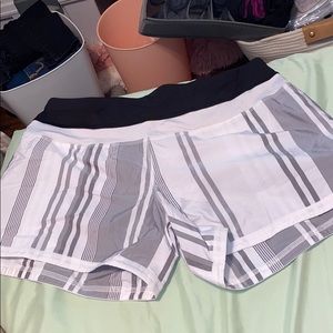 Lululemon shorts! Black and grey